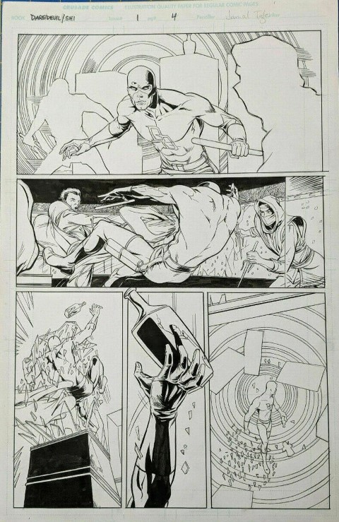 Daredevil-Shi 1 pg. 4 by Jamal Igle